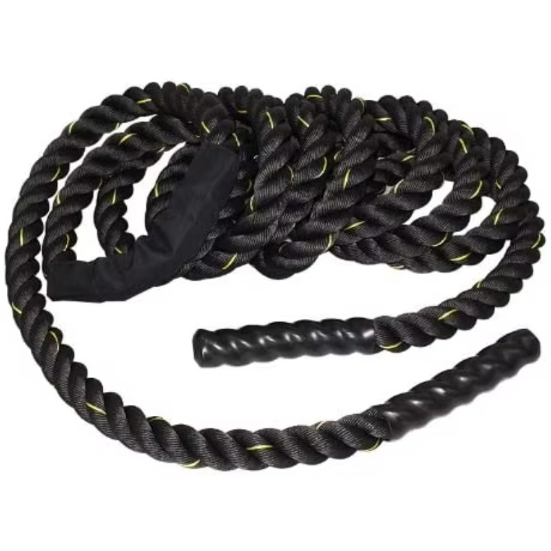 Battle Rope Exercise - Battle Rope Dynamic Swing Build For