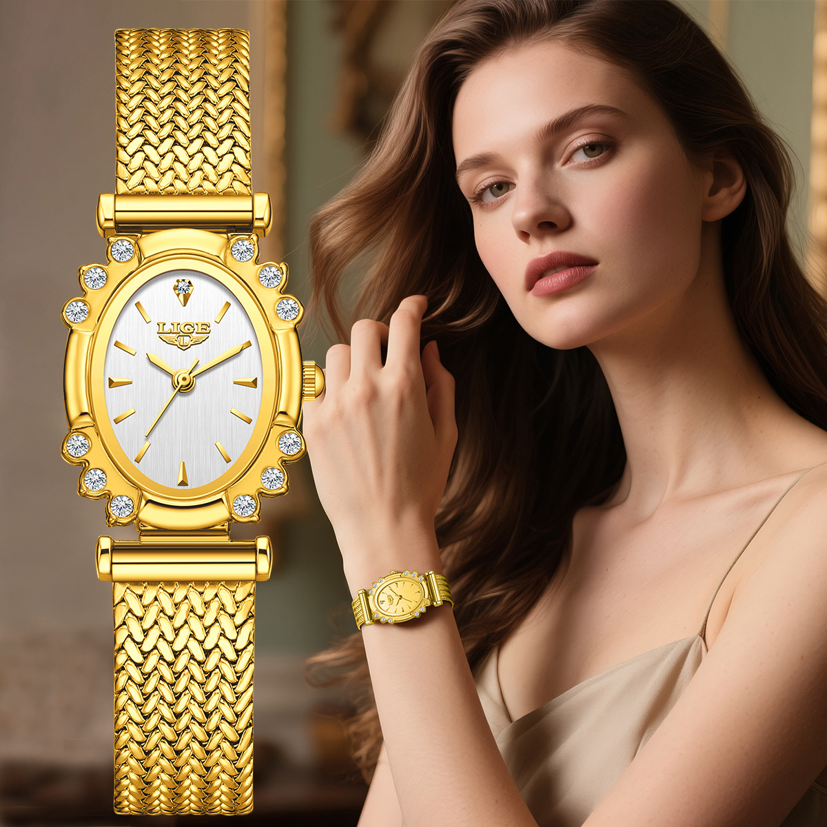 Resistance Bands - LIGE 2026 Luxury Women Watches Fashion