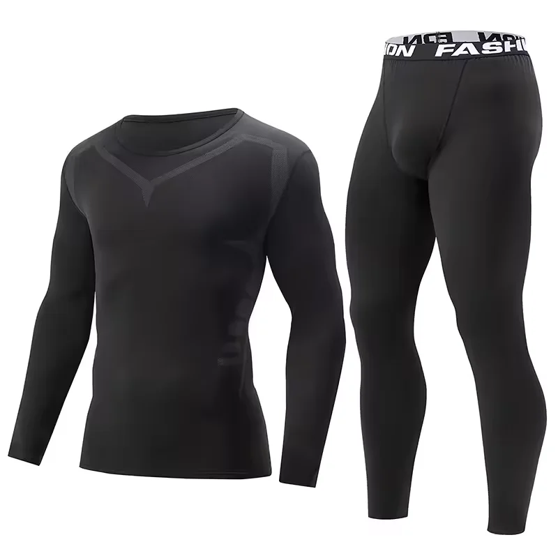 Yoga Fitness Jacket - 2-Piece Men's Warm Corset Ski Suit