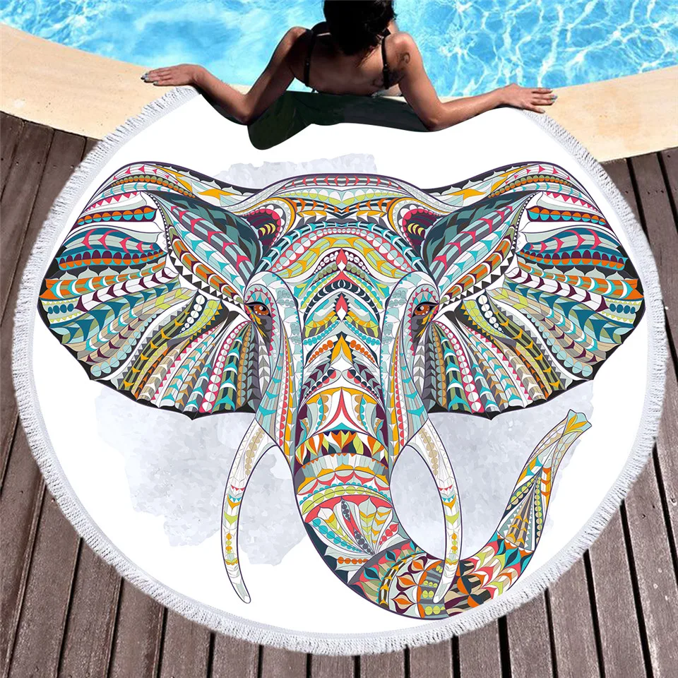 Thick Yoga Mat - Swimming Towels Outdoor 3D Print Beach