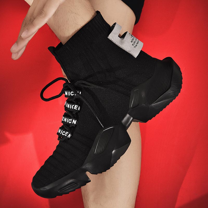 Yoga Fitness First - Plus Size Hightop High-soled Men Sport