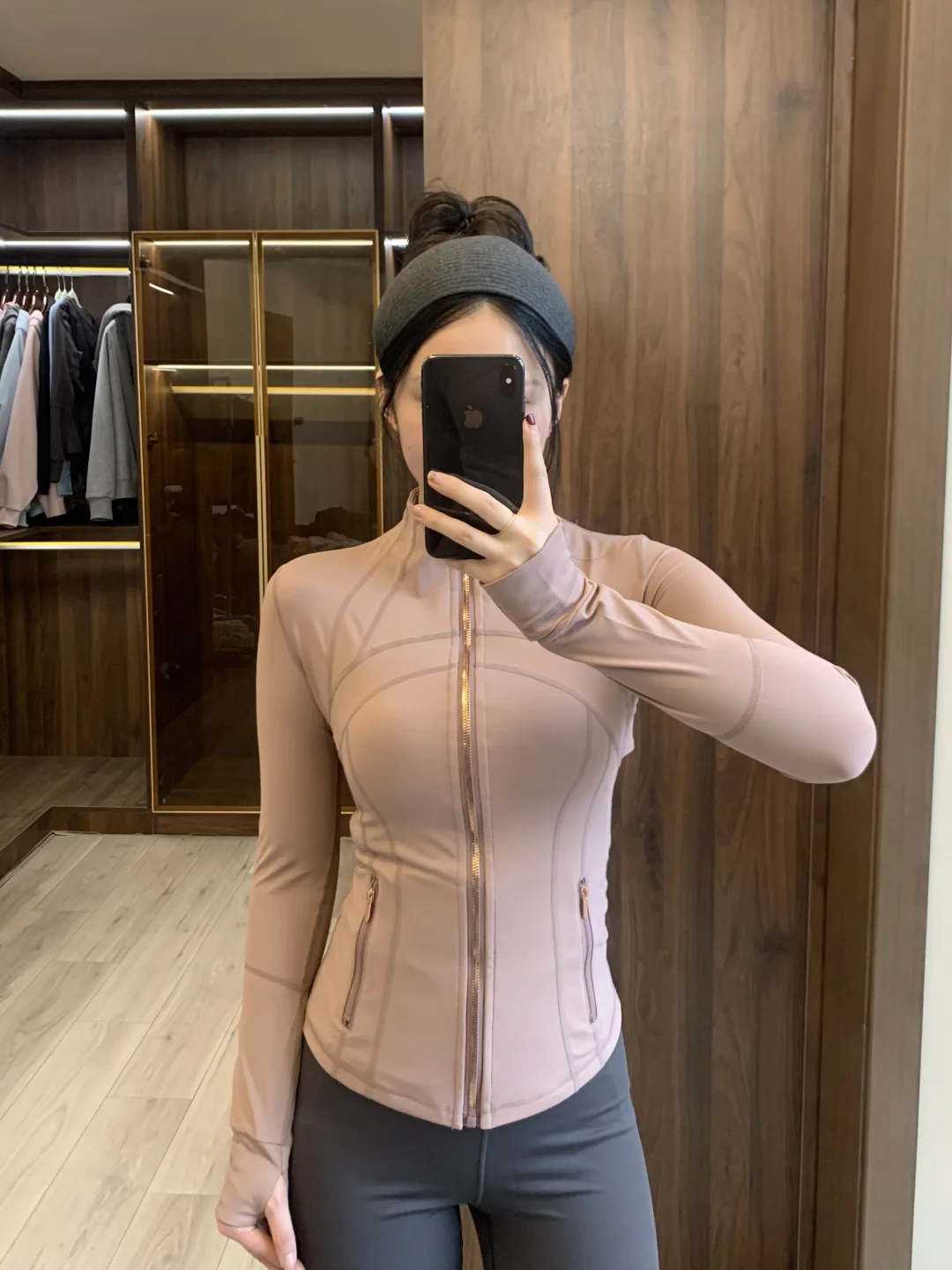 Yoga Fitness Jacket - New version of gold zipper slimming