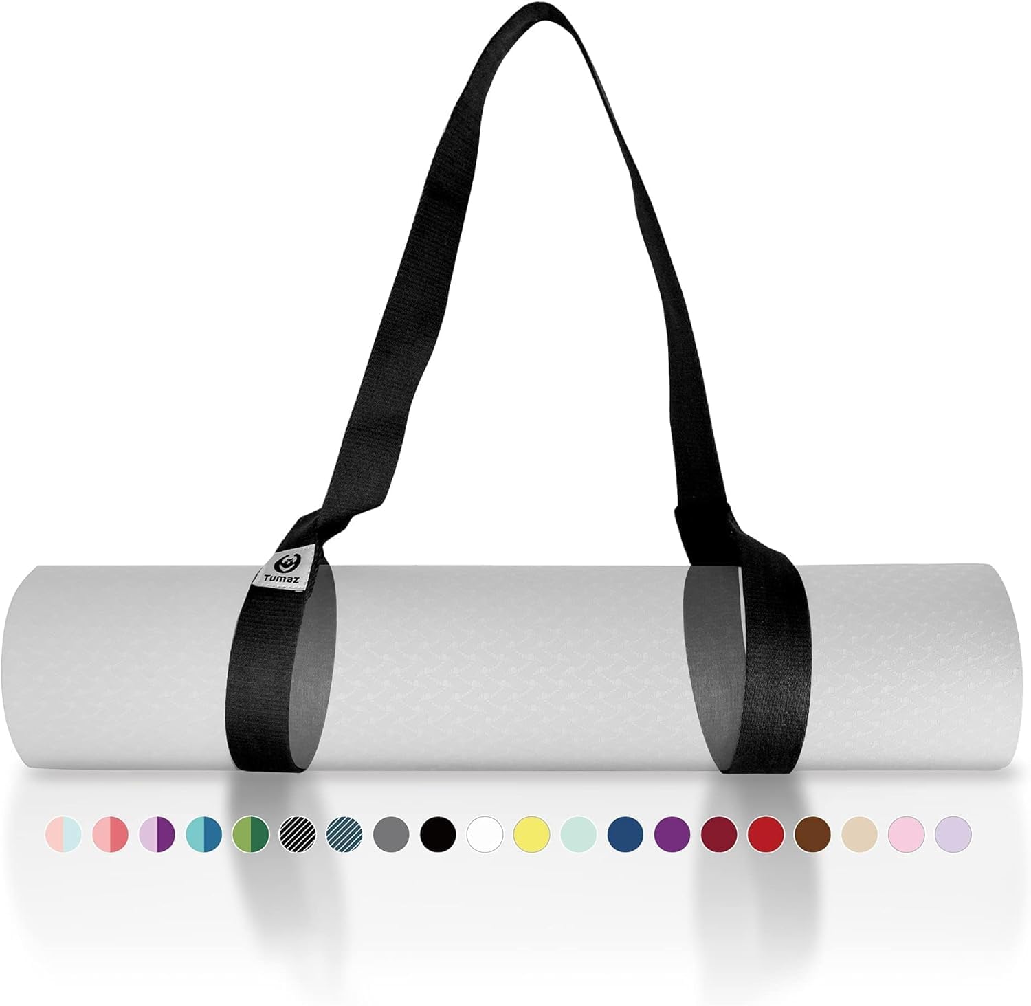 Thick Yoga Mat - Yoga Mat Strap, Extra Thick &