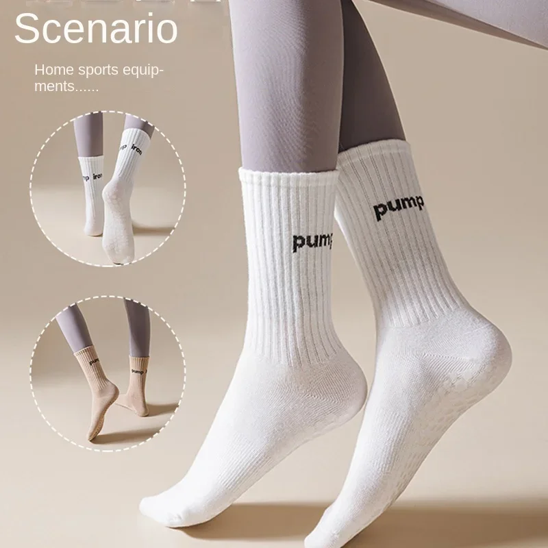 Women Mid Tube Yoga Socks Anti - Yoga Fitness Youtube recension och pris