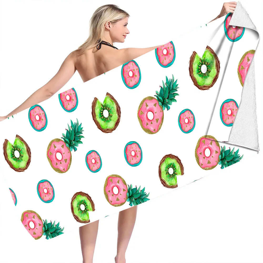 Fruit Print Plants No Sand Fre - Fitness Yoga Only For Women recension och pris
