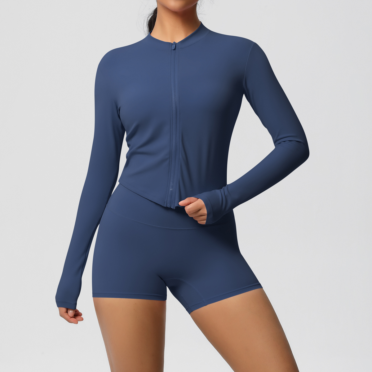 Yoga Sets Sports Fitness Hip-l - Yoga Fitness Jacket recension och pris