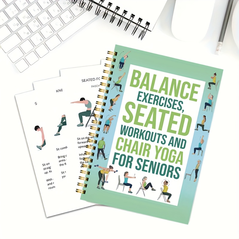 Chair Yoga Exercise Notebook F - Yoga Fitness Journal recension och pris