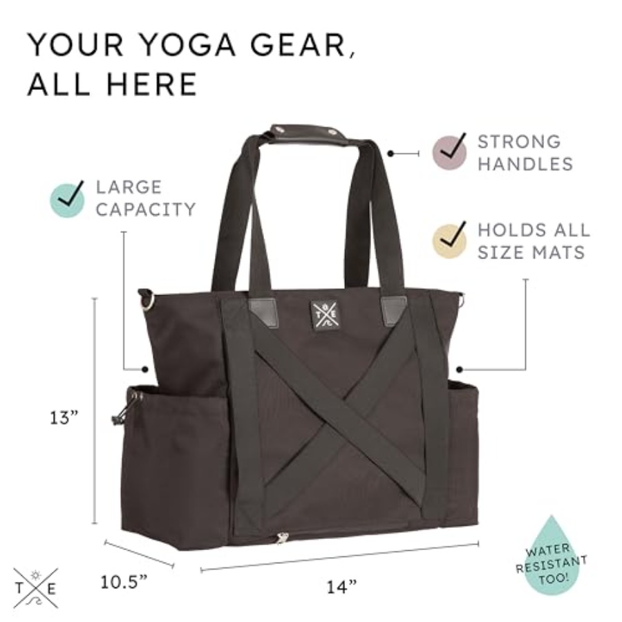 Yoga Mat Bag 4-in-1 Backpack,  - Thick Yoga Mat recension och pris