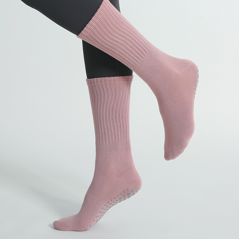 Women Yoga Socks Cotton Mid-tu - Yoga Fitness Youtube recension och pris
