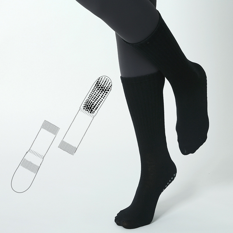 Women Yoga Socks Cotton Mid-tu - Yoga Fitness Youtube recension och pris