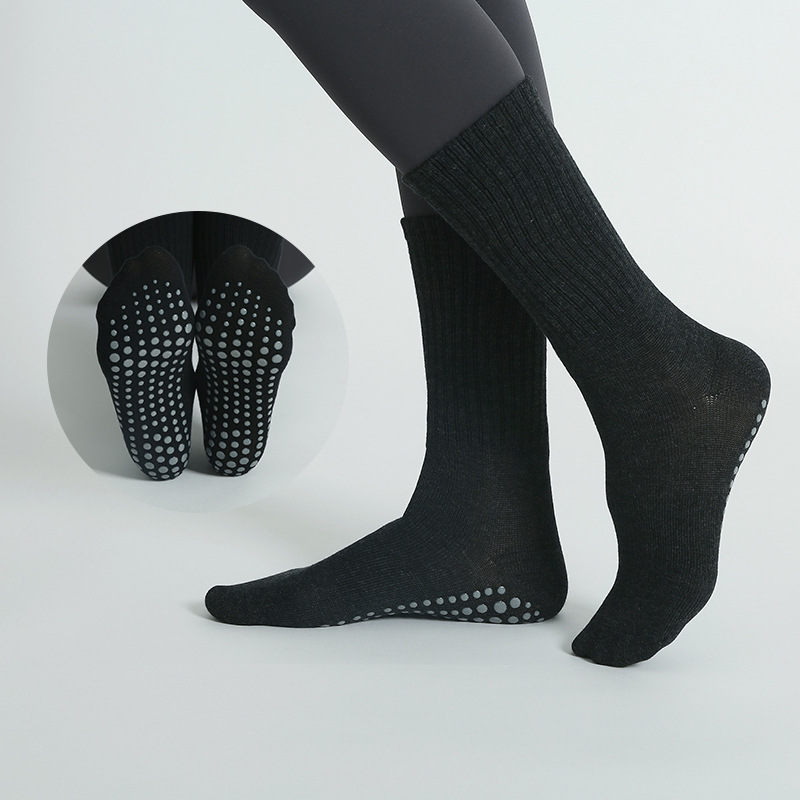 Women Yoga Socks Cotton Mid-tu - Yoga Fitness Youtube recension och pris