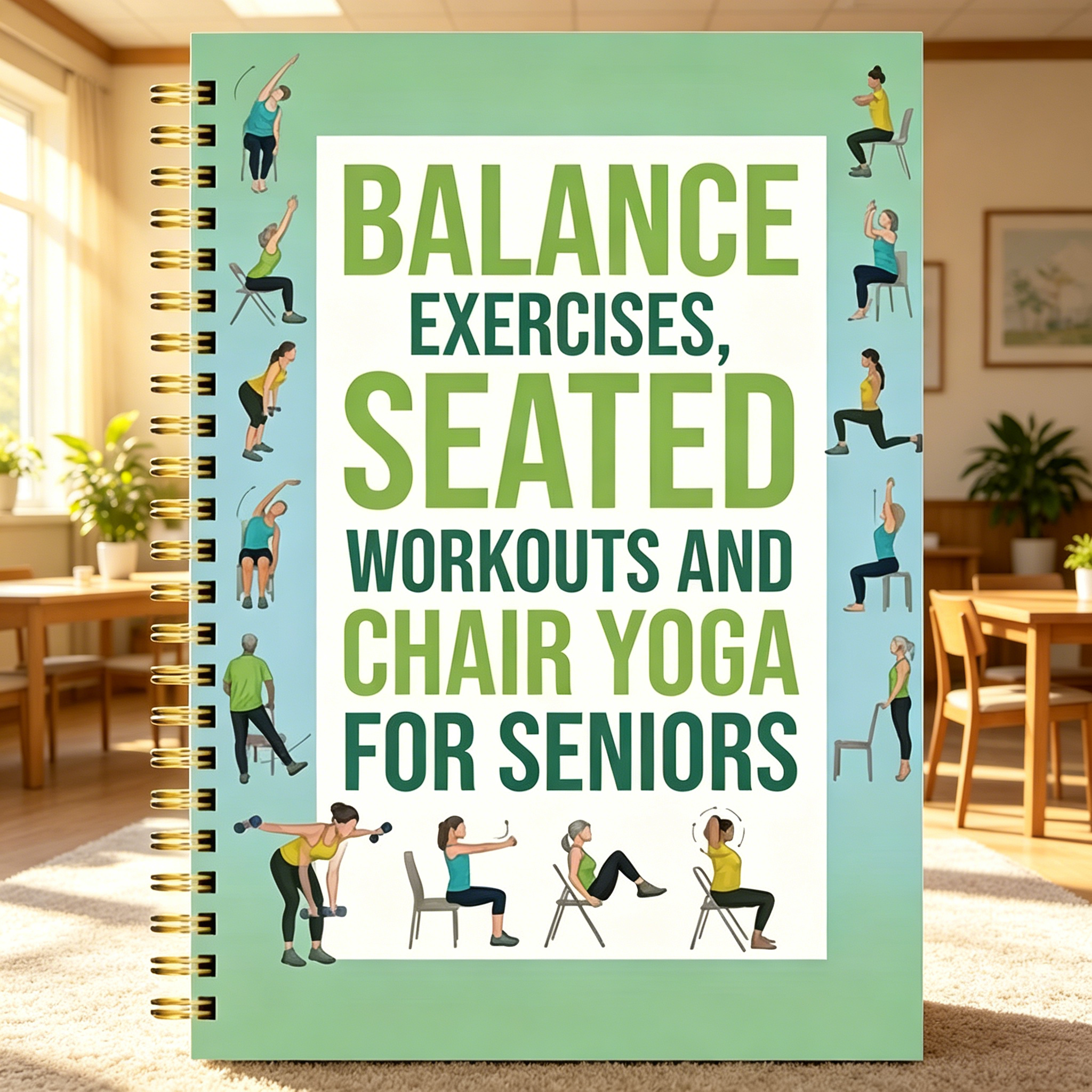 Chair Yoga for Seniors Journal - Yoga Fitness Journal recension och pris