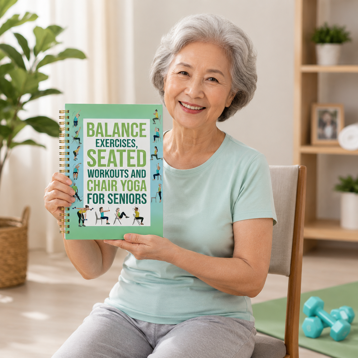 Chair Yoga for Seniors Journal - Yoga Fitness Journal recension och pris