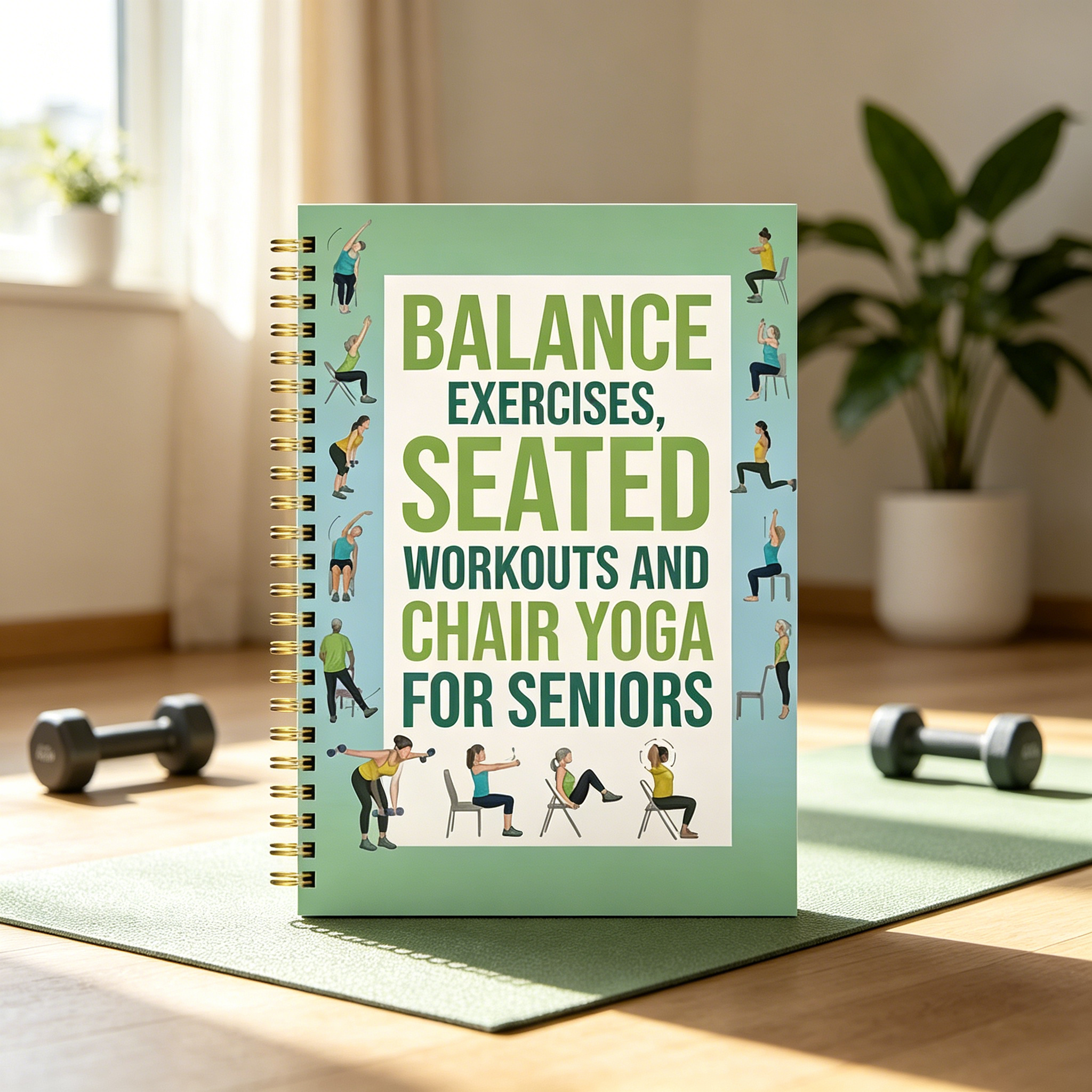 Chair Yoga for Seniors Journal - Yoga Fitness Journal recension och pris