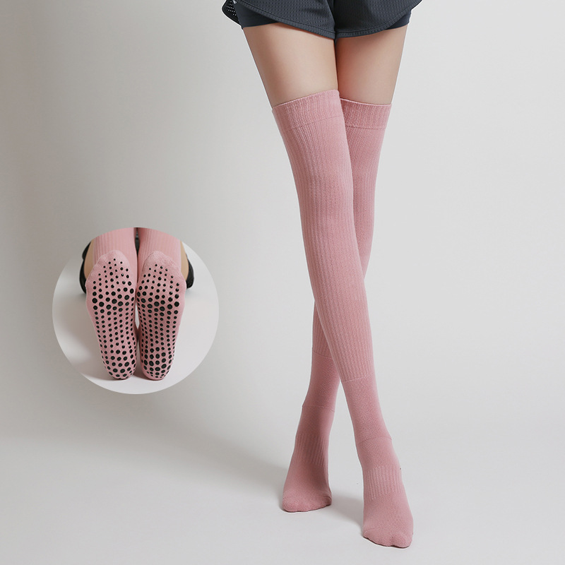 Women Non-slip Yoga Socks Long - Fitness Yoga Pilates recension och pris