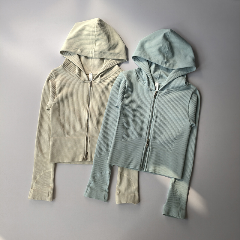 2024 New Hooded Tight Fitting  - Yoga Fitness Jacket recension och pris