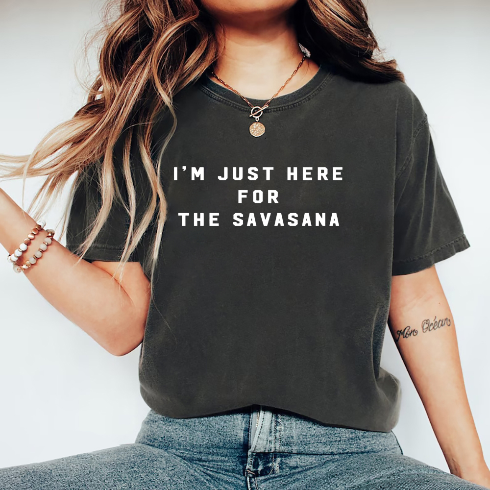 I’m Just Here for The Savasana - Yoga Fitness First recension och pris