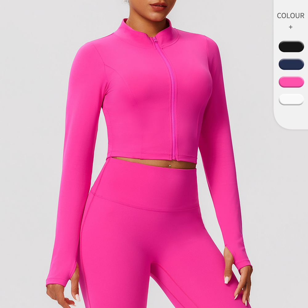 Women's Slim Fit Quick Dry Zip - Yoga Fitness Jacket recension och pris
