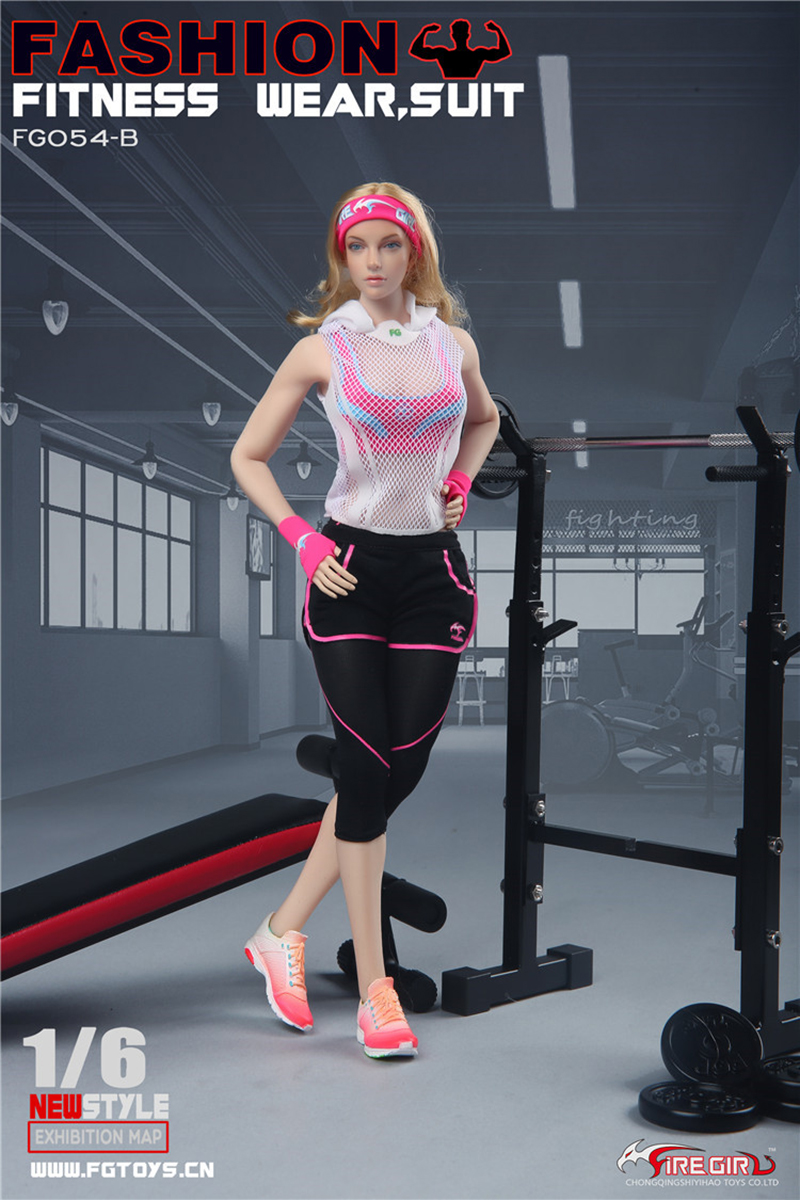 Fire Girl Toys FG054 1/6 Scale - Yoga Fitness First recension och pris