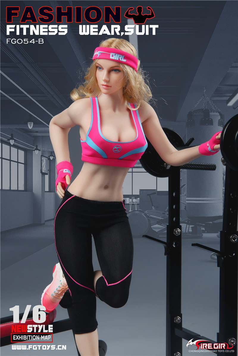 Fire Girl Toys FG054 1/6 Scale - Yoga Fitness First recension och pris