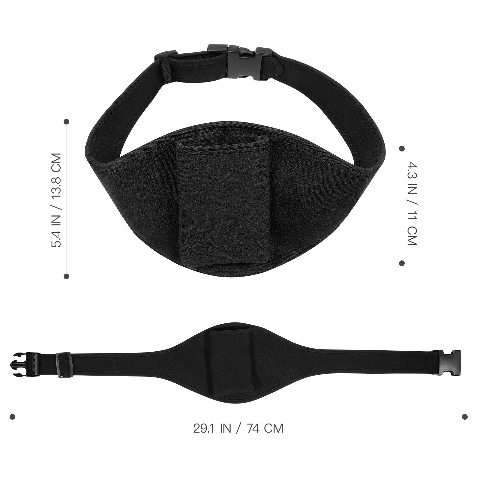 Microphone Holder Waist Bag Ad - Yoga Fitness Teacher recension och pris