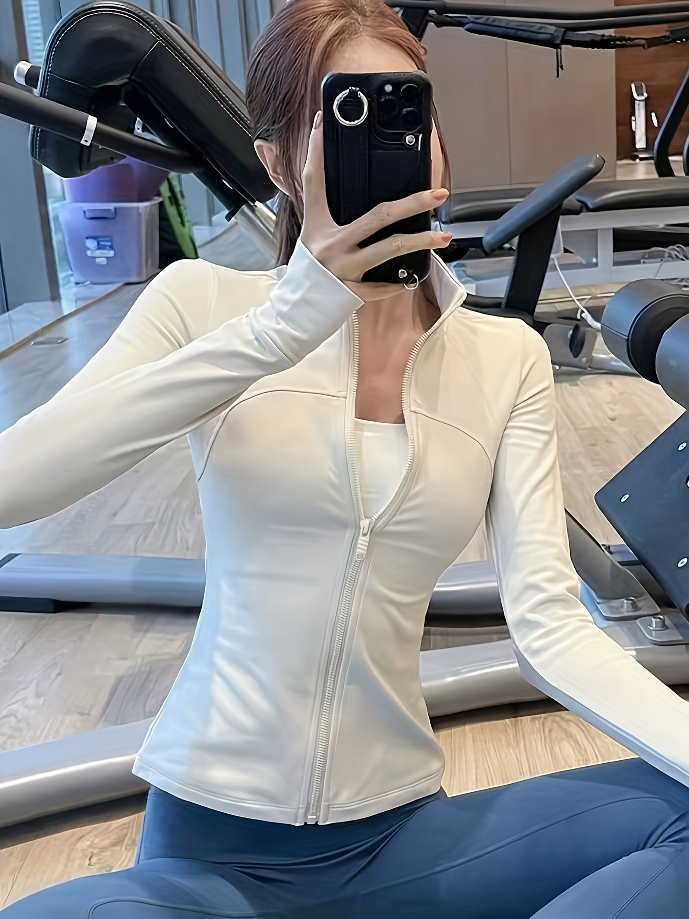 Women's Solid Color Small Stan - Yoga Fitness Jacket recension och pris