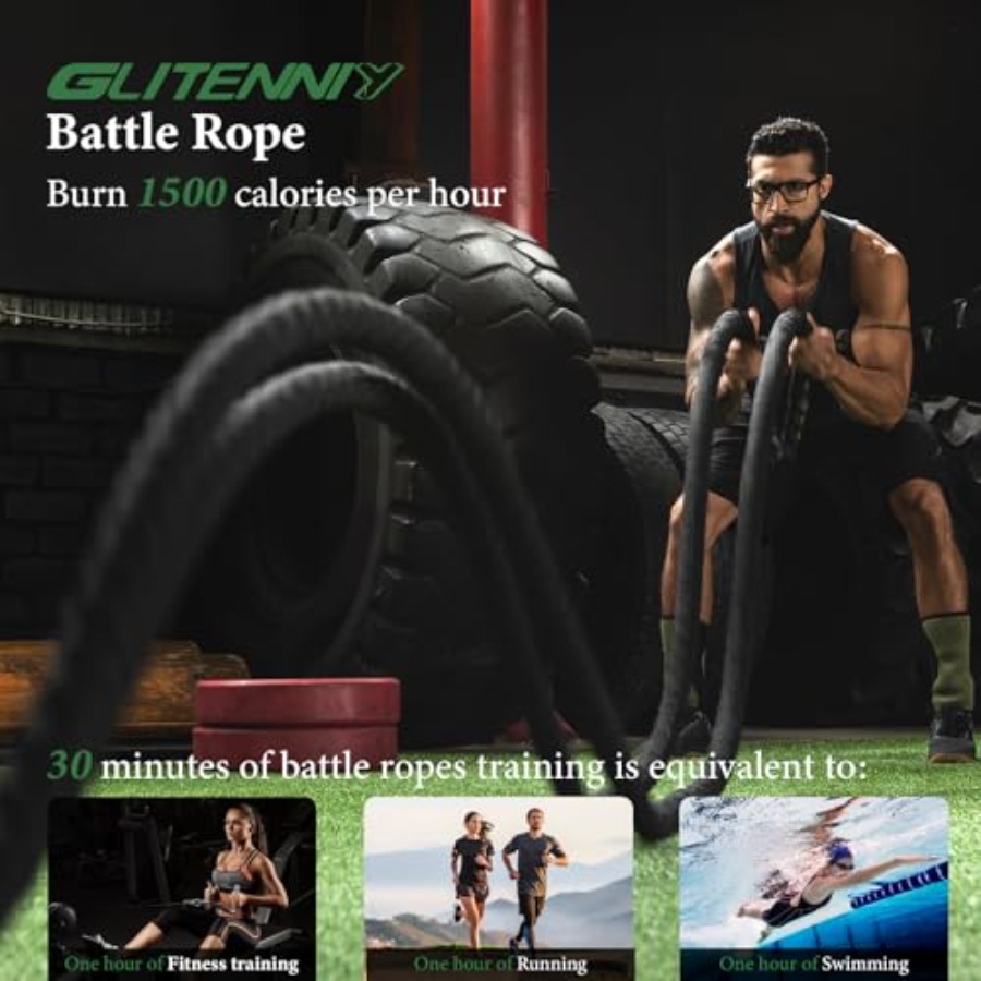 Battle Ropes Workout Rope Batt - Battle Rope Exercise recension och pris