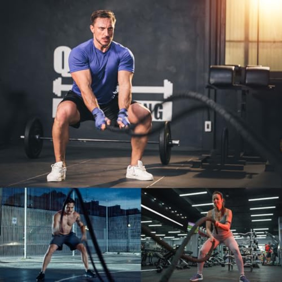 Battle Ropes Workout Rope Batt - Battle Rope Exercise recension och pris