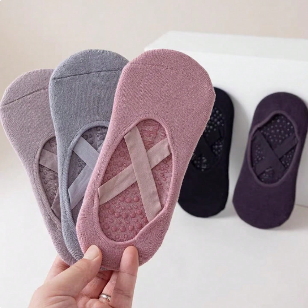 Anti-slip silicone sole yoga s - Fitness Yoga Pilates recension och pris