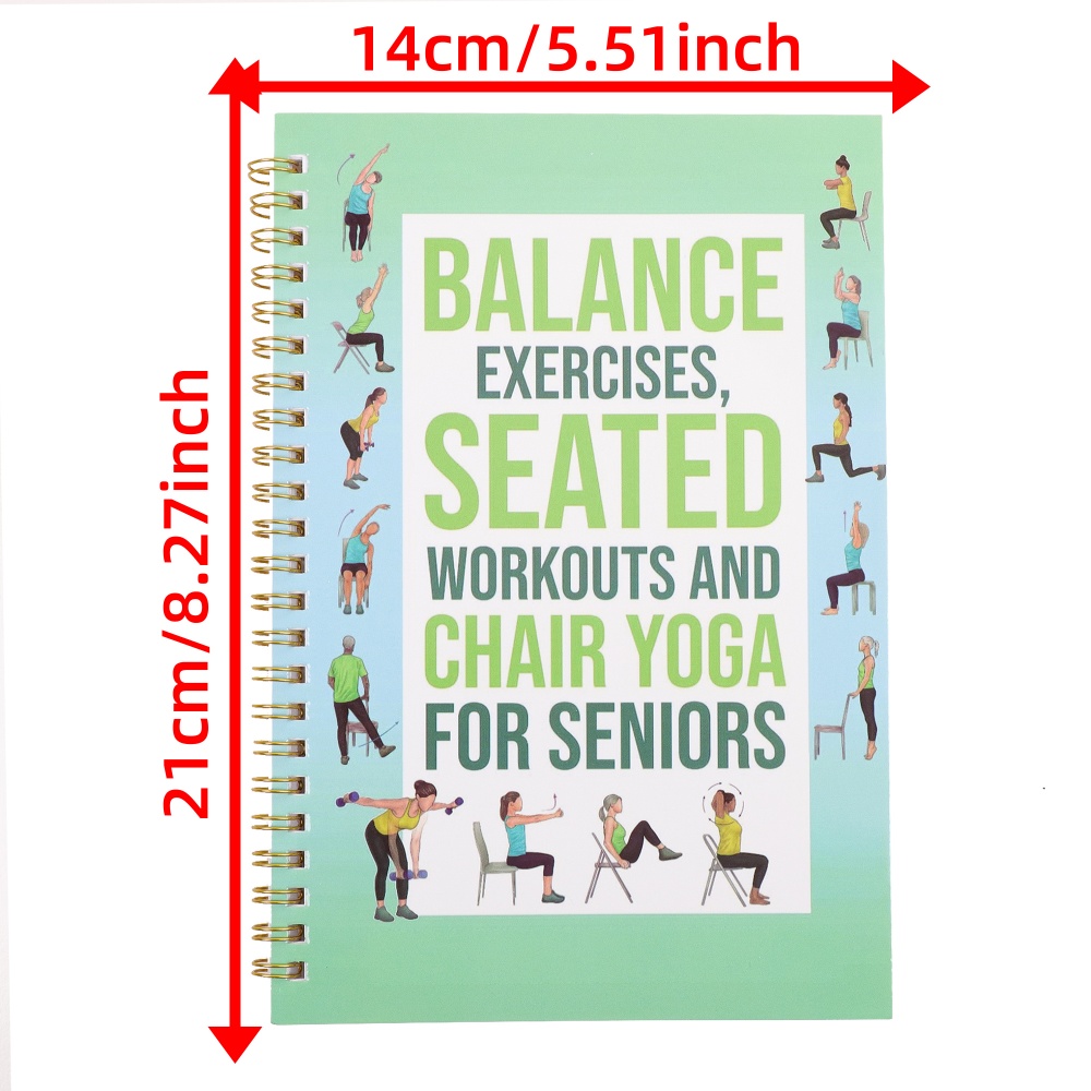 Chairs Yoga Exercise Notebook  - Yoga Fitness Journal recension och pris