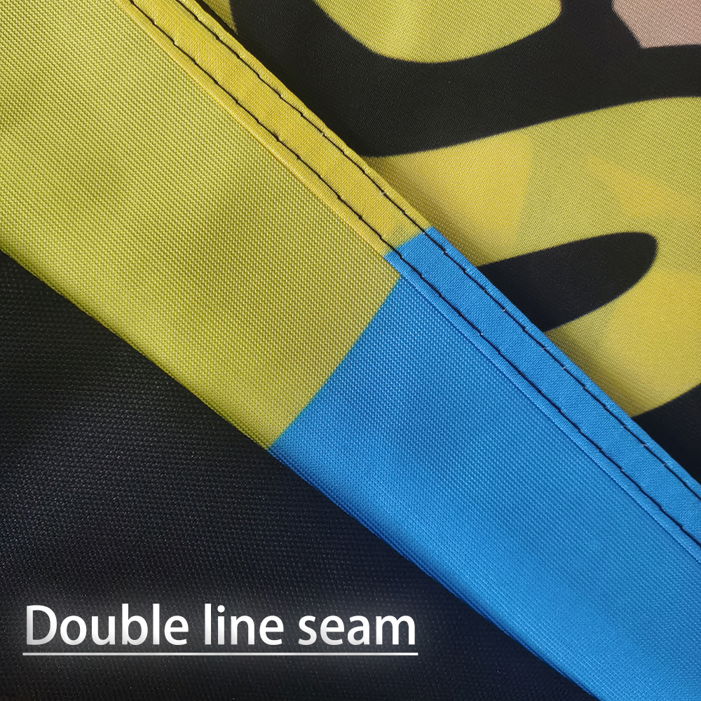 Yoga Flag Double Sided Feather - Yoga Fitness Promotion recension och pris