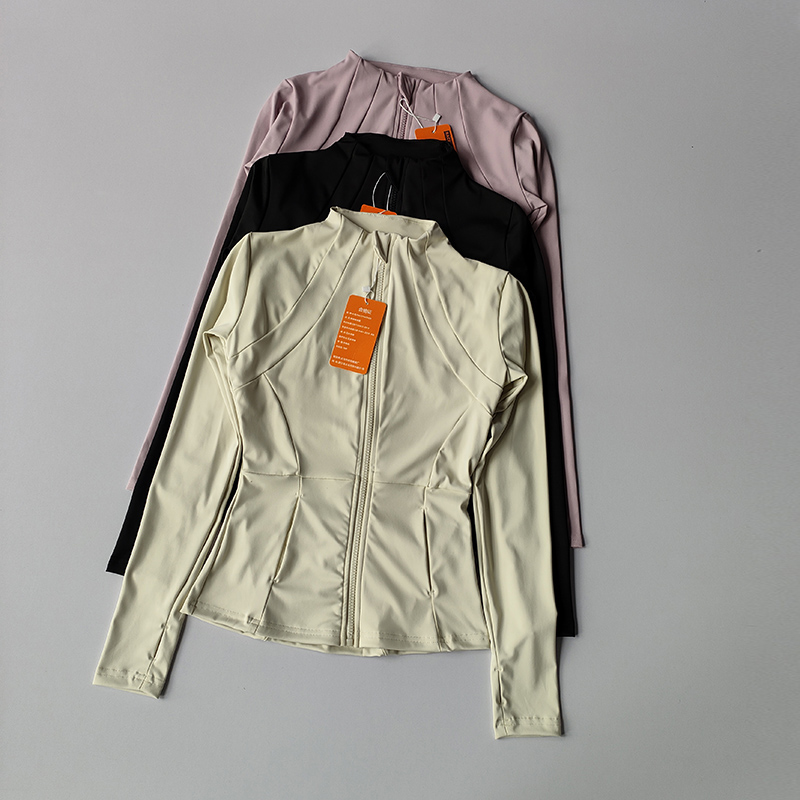 Women Sports Jacket Zip Fitnes - Yoga Fitness Jacket recension och pris