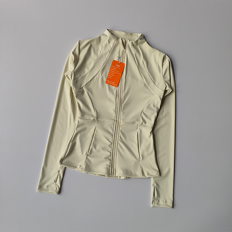 Women Sports Jacket Zip Fitnes - Yoga Fitness Jacket recension och pris