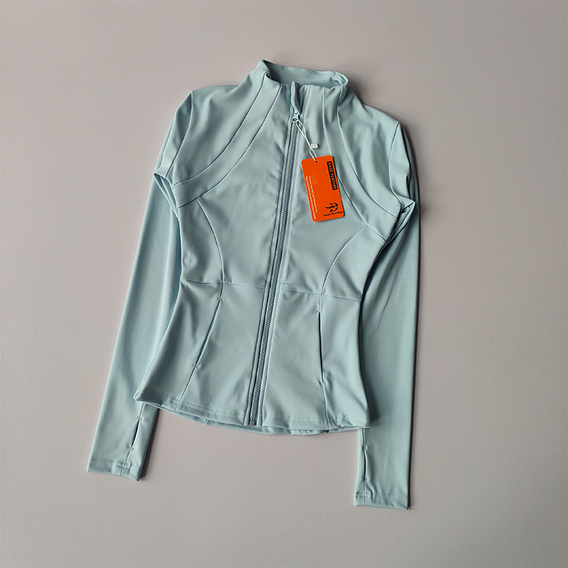 Women Sports Jacket Zip Fitnes - Yoga Fitness Jacket recension och pris
