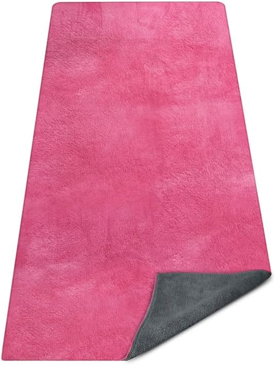 Yoga Mat Towel, Extra Thick 60 - Fitness Yoga Pilates recension och pris