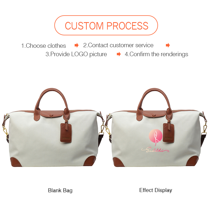Custom logo Handbag Canvas Bre - Yoga Fitness Name recension och pris