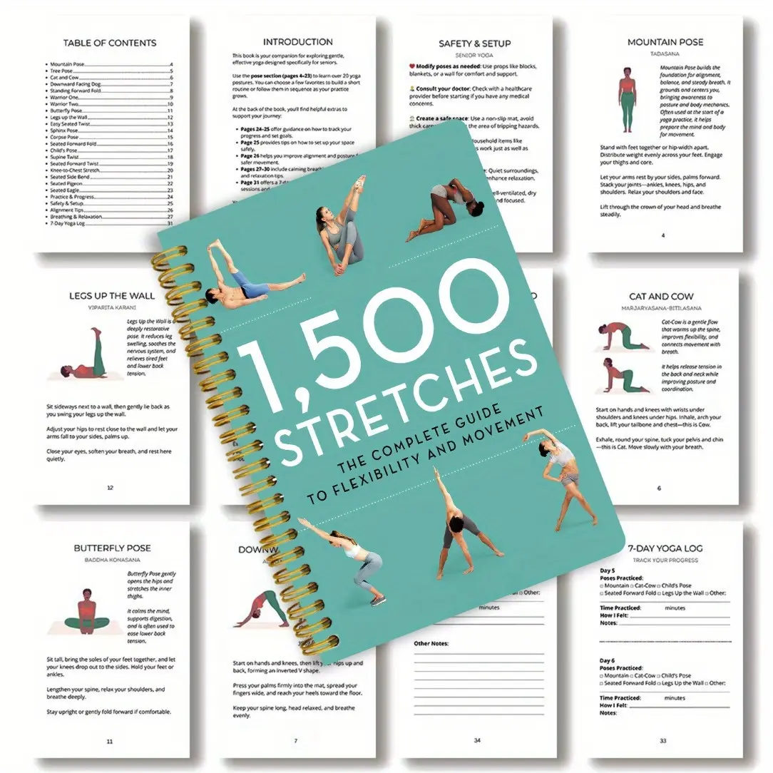 Yoga Postures & Breathing Tech - Yoga Fitness Journal recension och pris