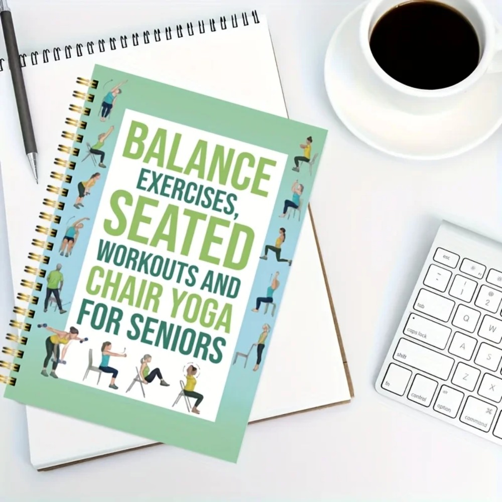 Chair Yoga Exercise Notebook F - Yoga Fitness Journal recension och pris