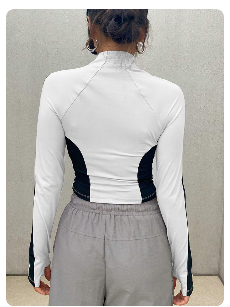 Yoga Clothes Stand Up Collar J - Yoga Fitness Jacket recension och pris