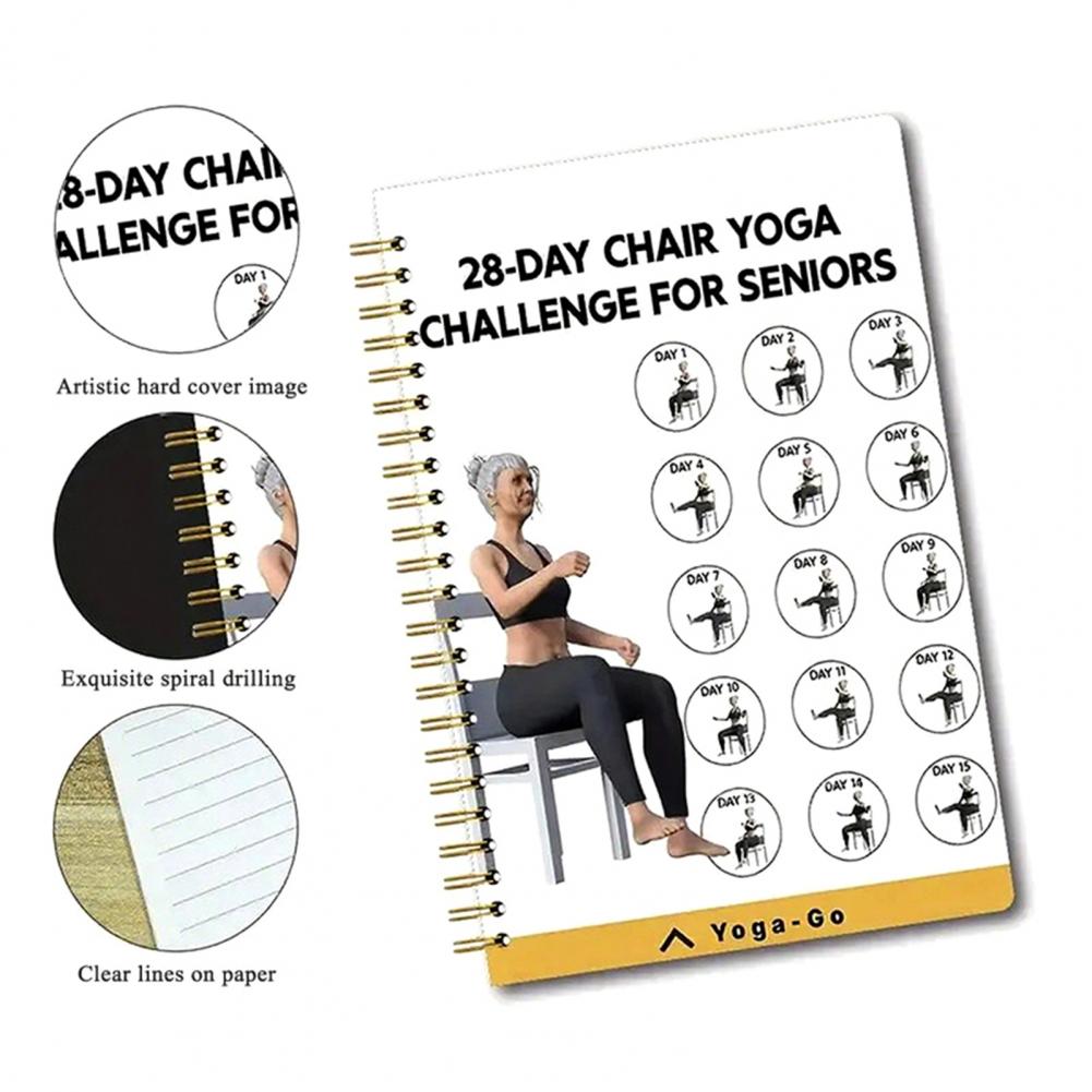 Leak-proof Journal Chair Yoga  - Yoga Fitness Journal recension och pris