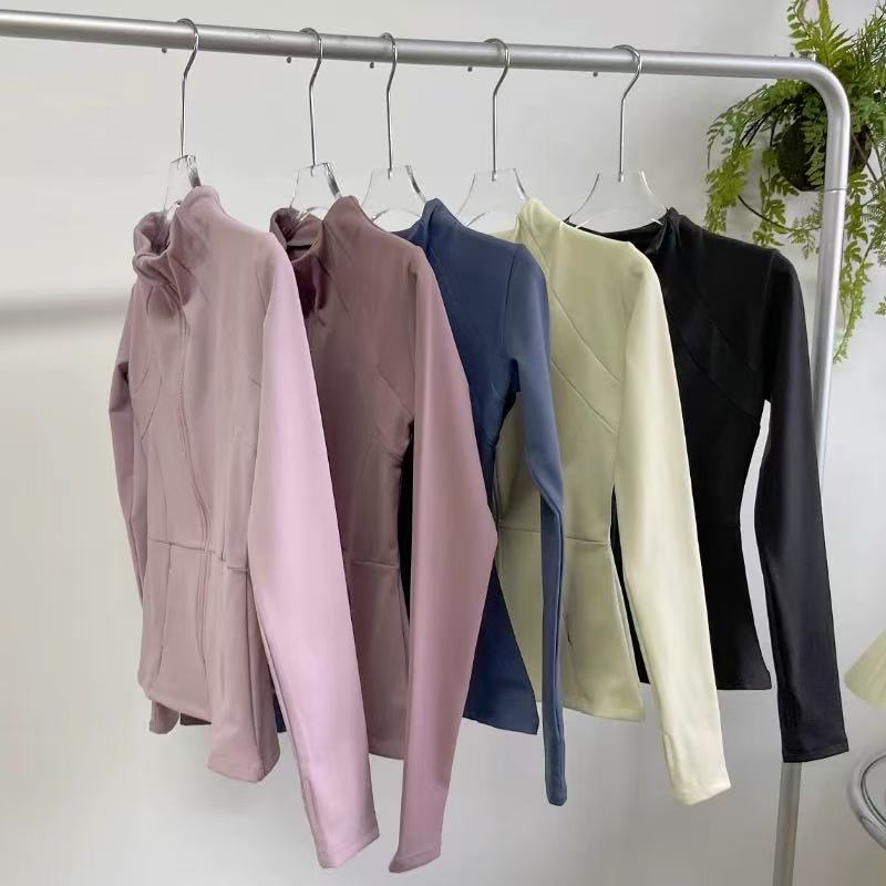 Women's Long-Sleeved Sports Fl - Yoga Fitness Jacket recension och pris