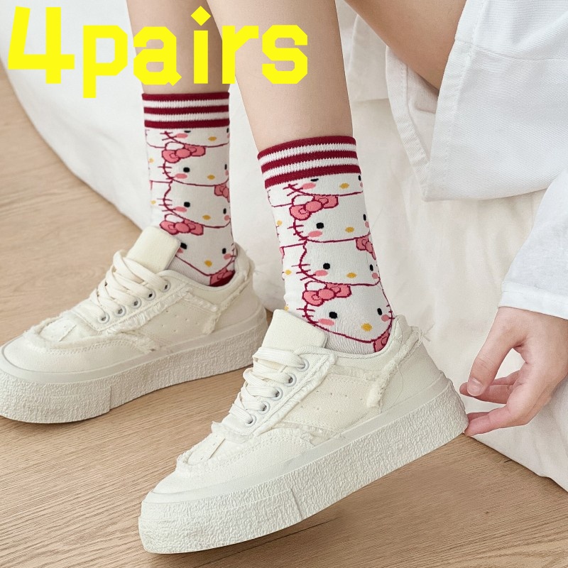 4 pairsof HelloKitty anti slip - Yoga Fitness First recension och pris
