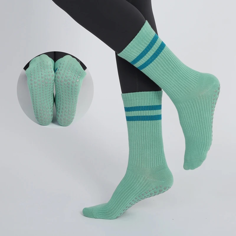 Mid-tube Women Pilates Socks B - Yoga Fitness Youtube recension och pris
