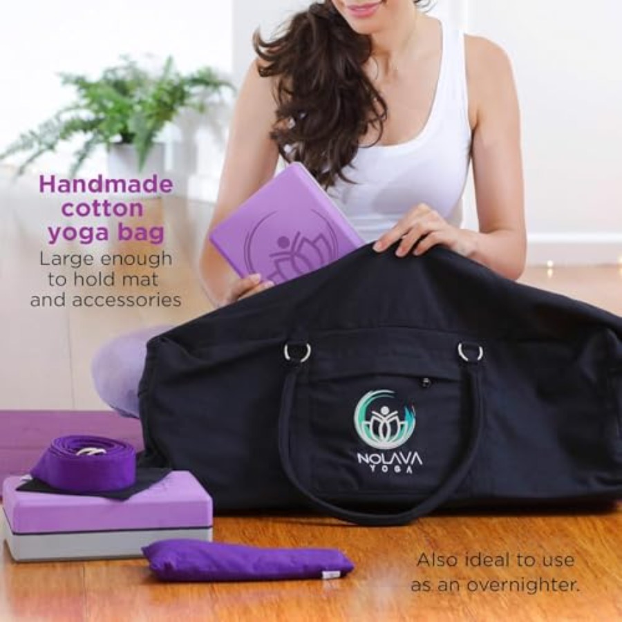 Nolava Pink TPE Yoga Mat with  - Thick Yoga Mat recension och pris