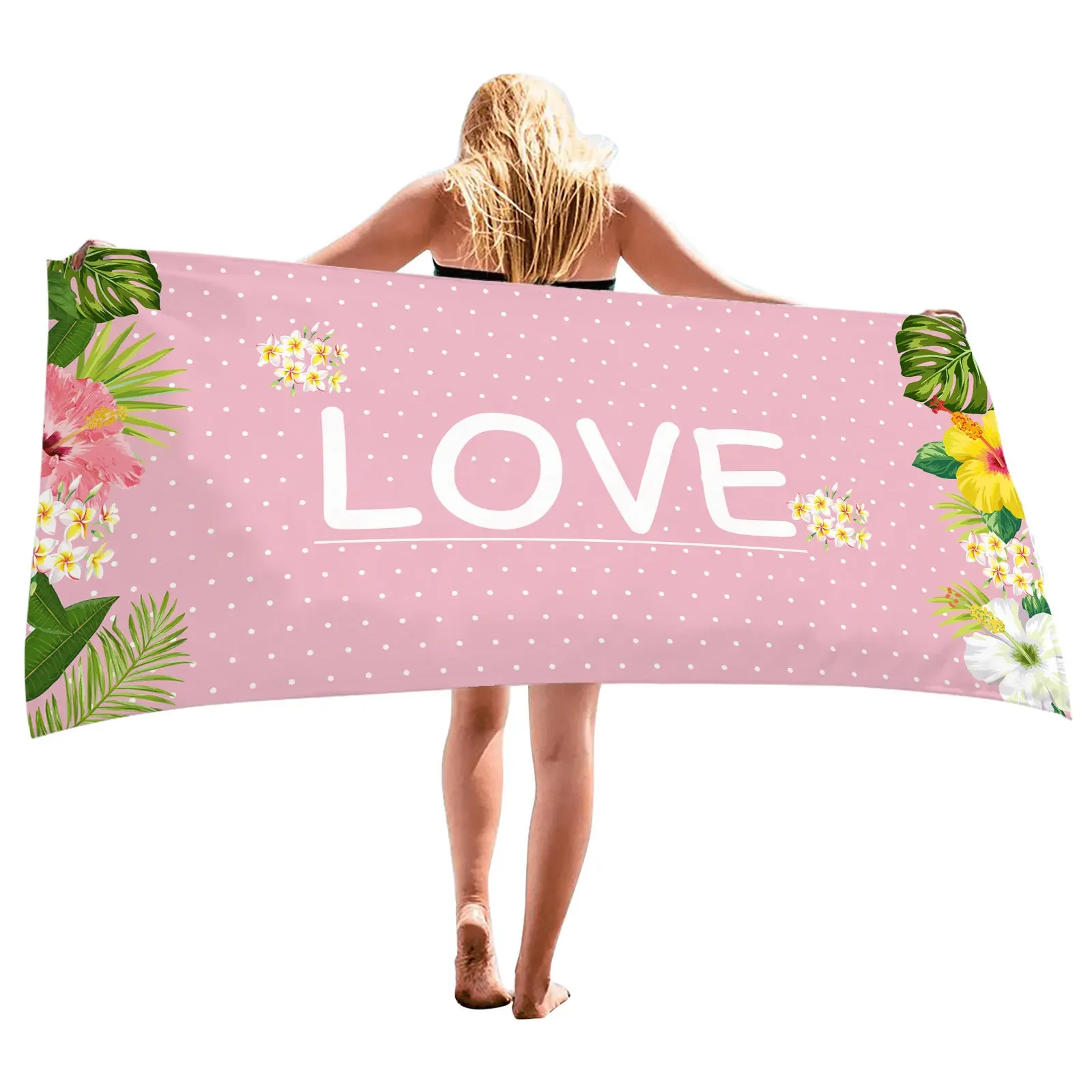 Summer Floral Print Beach Towe - Fitness Yoga Only For Women recension och pris