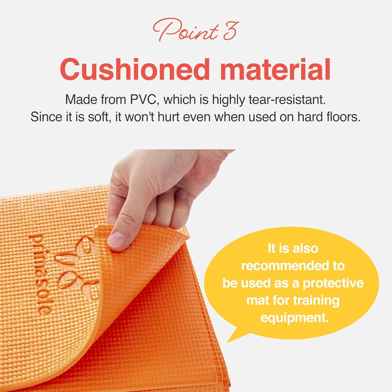 Folding Yoga Mat for Travel Pi - Thick Yoga Mat recension och pris