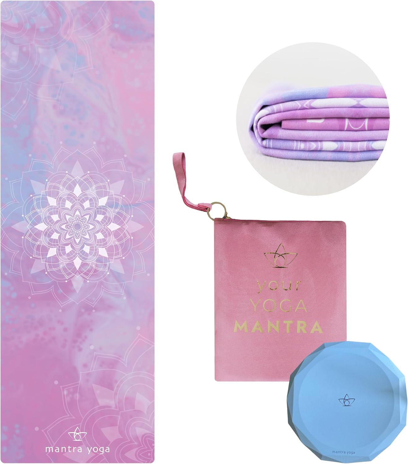 Foldable Travel Yoga Mat with  - Thick Yoga Mat recension och pris