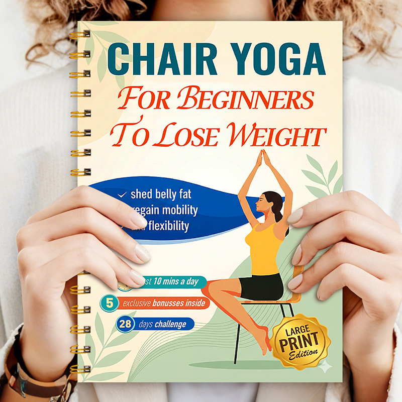 Chair Yoga Exercise Notebook 3 - Yoga Fitness Journal recension och pris