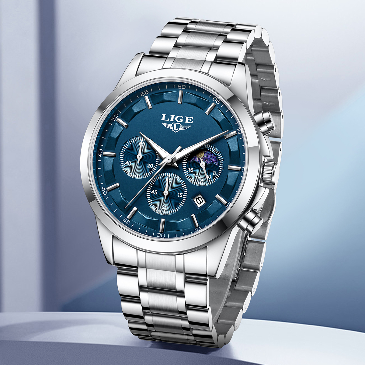 LIGE Luxury Fashion Quartz Man - Resistance Bands recension och pris