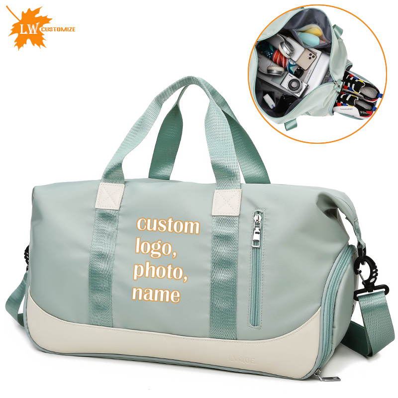 Custom Dry Wet Fitness Bag Nyl - Yoga Fitness Name recension och pris